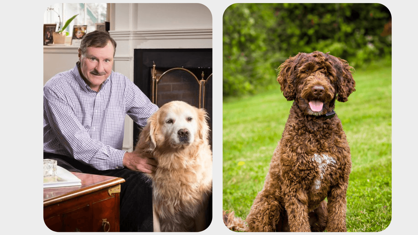 Invisible Fence® Founder John Purtell and dog